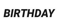 BIRTHDAY